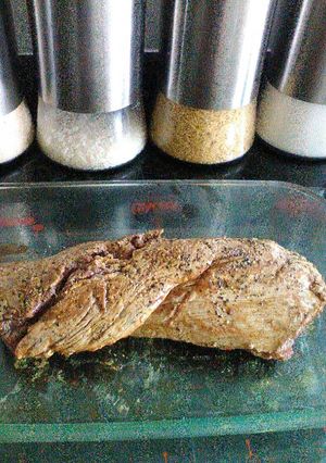 Una foto de Carne a la plancha
