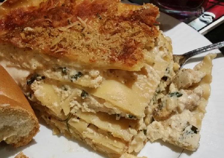 Step-by-Step Guide to Make Homemade Brad’s white lasagna