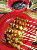 Pentol ayam bakar saos kecap