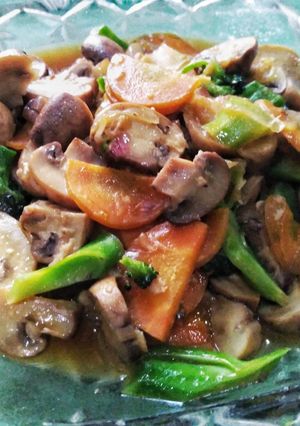 Foto resep Tumis Jamur Merang