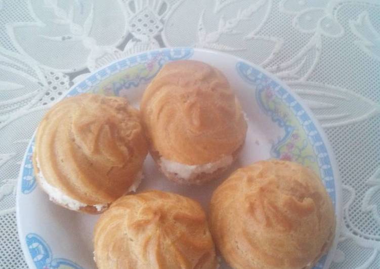 Soes isi cream cheese