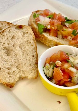 【AJ歐美食鋪】🍅番茄莎莎醬🍅｜簡單 清冰箱 清爽 的食譜成品照片