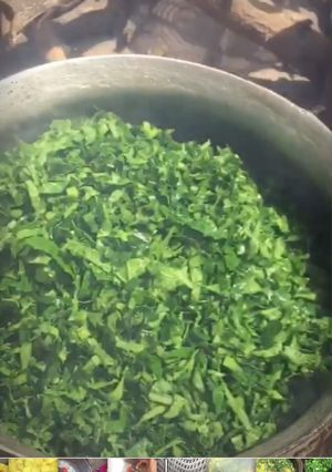 A native soup (zuru) ainihin hoton girkin