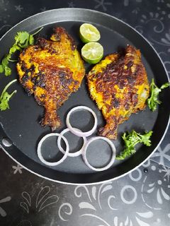 তাওয়া তন্দুরি পমফ্রেট (tawa tandoori pomfret recipe in Bengali) রেসিপির প্রধান ছবি