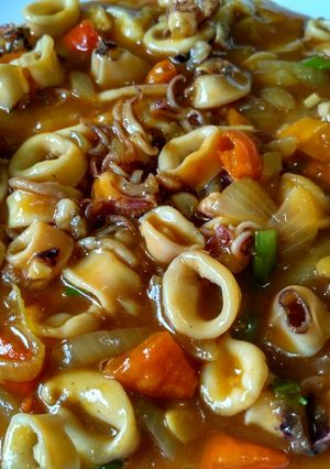 Foto resep Cumi pedas asam manis