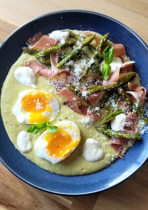Une photo de ※ Velouté d'asperges ※