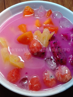 Foto resep Sup buah pemalassss