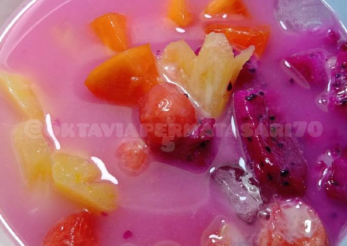Sup buah pemalassss foto resep utama