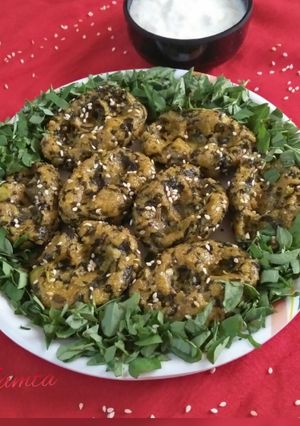 A picture of Oats Methi Muthiya.(Steamed).