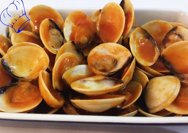 Almejas a la marinera