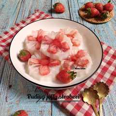 Puding jelly stroberi-レシピのメイン写真