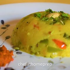 A picture of Tomato Upma cook with Chef Phani.