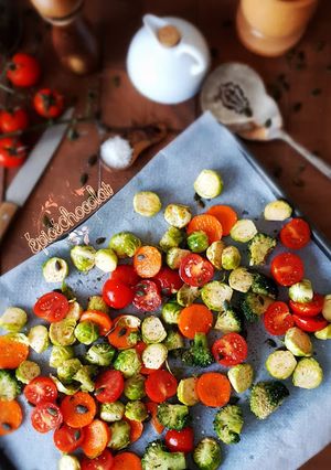 Une photo de LÉGUMES D'HIVER RÔTIS