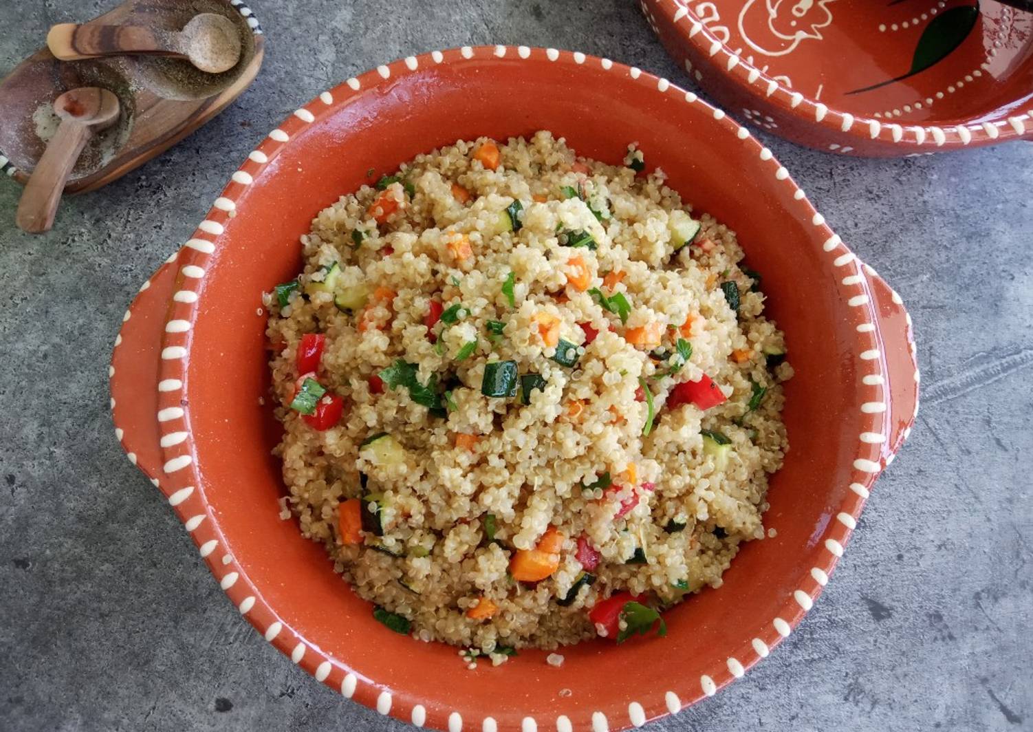 Resep Quinoa Salat (Gluten Free) oleh Niken Damayanti - Cookpad