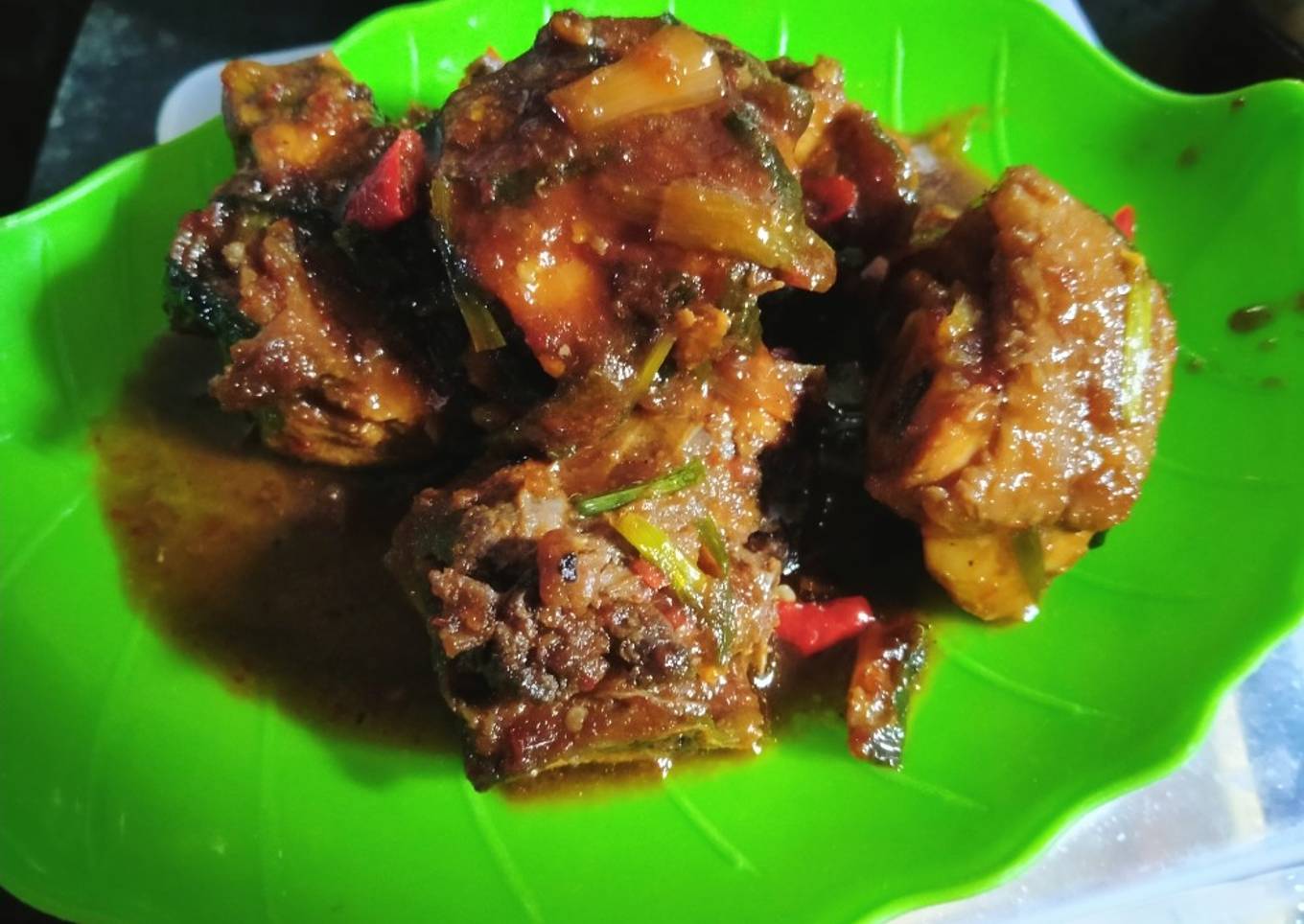 Ayam kecap pedas manis