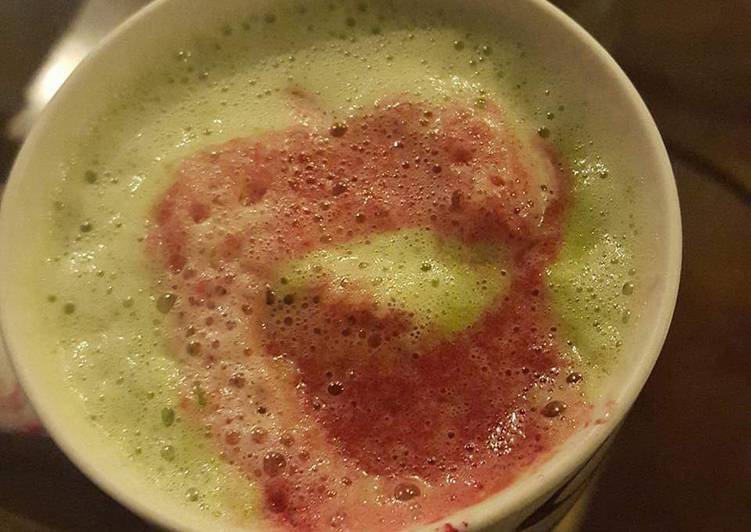 Recipe of Homemade Cucumber beetroot juice
