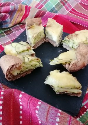 Foto di Torta salata con zucchine e taleggio