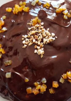 Foto di Torta con frutta secca