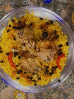 صورة لوصفة رز بخاري