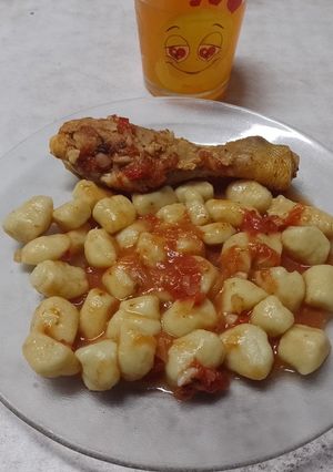 Una foto de Ñoquis casero