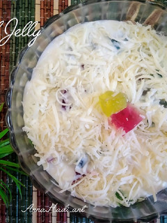 Foto resep Salad Jelly Rainbow