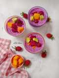 Pudding Chia Seed Buah Naga