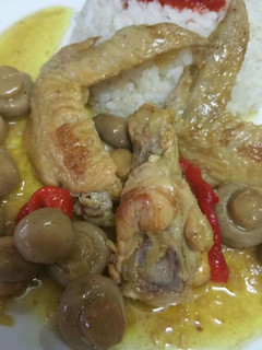 Una foto de Pollo a la portuguesa