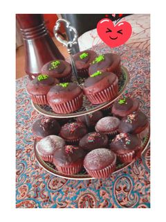 عکسی از دستور کاپ کیک شکلاتی(توستر)