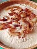 Hummus de Cebollas Caramelizadas