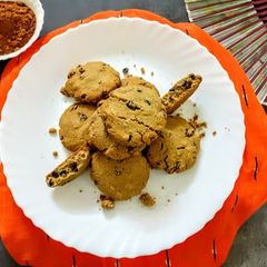 A picture of Bajra And Almond Flour Cookies.