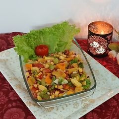 A picture of Mix fruit and veg salad/ this summer season special salad, healthy and tasty and simple recipe.