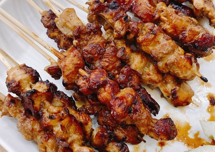 Resep Sate Ayam Bumbu Kacang Anti Gagal