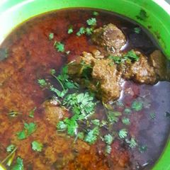 A picture of Mutton lababdaar.