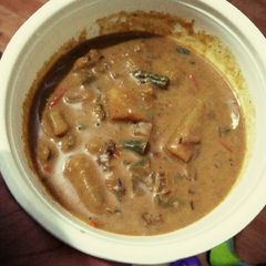 A picture of Sweet potato curry.
