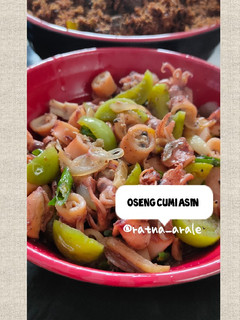 Foto resep Oseng cumi asin