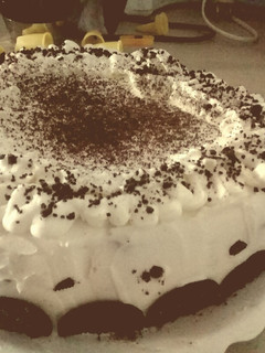 Una foto de Torta de oreo al horno