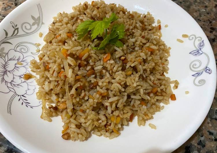 Resep Nasi goreng Salmon Anti Gagal