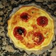 Tartelette a la moutarde à l ancienne/tomates