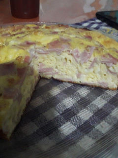 Una foto de Torta de Jamón y Queso
