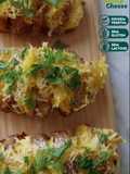 Batata Recheada com Queijo Provolone Vegetal NatuCheese