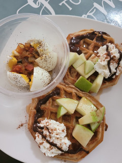 Una foto de Waffles integrales