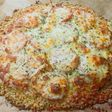 Pizza serrana en base de coliflor y avena🍕