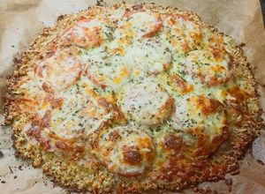Foto principal de Pizza serrana en base de coliflor y avena🍕
