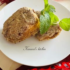 A picture of Salmon rava fry.