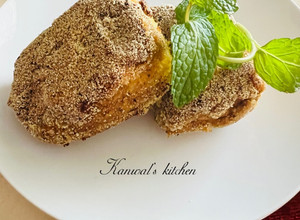 A picture of Salmon rava fry.