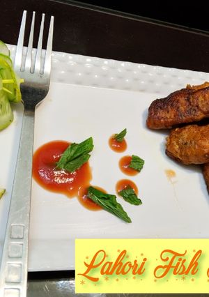 A picture of Lahori Fish Fry.