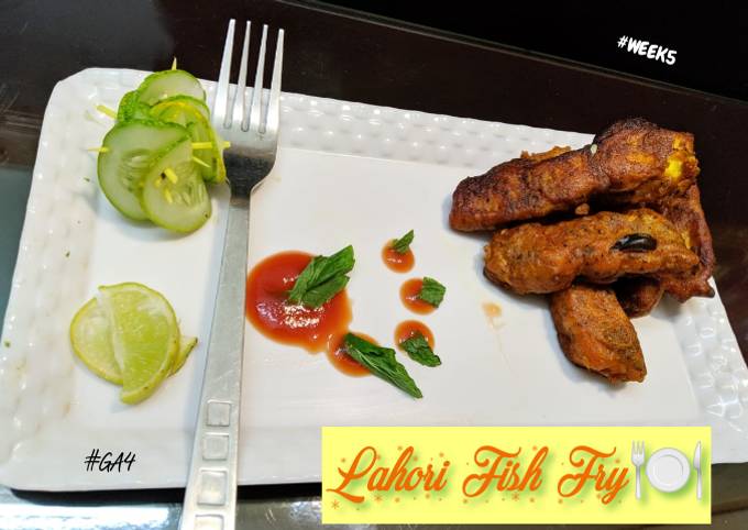 Recipe of Perfect Lahori Fish Fry