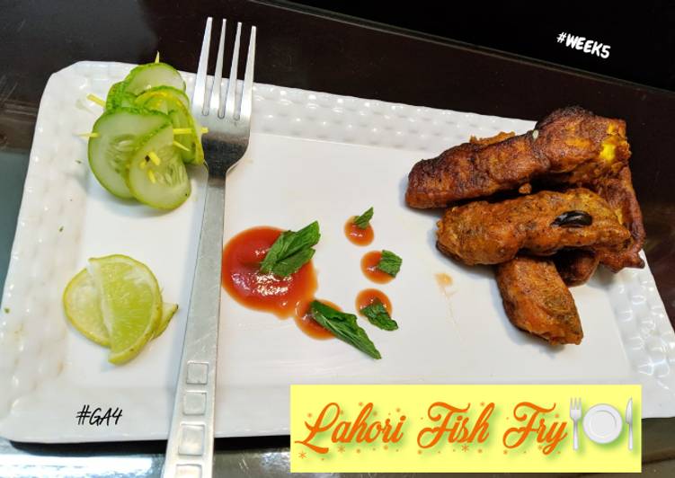 Recipe of Super Quick Homemade Lahori Fish Fry