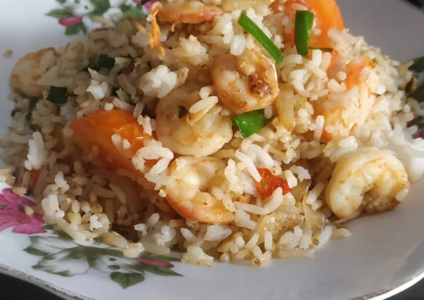 Nasi Goreng Udang Putihan