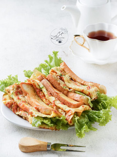 Foto resep Roti John kreasi roti tawar